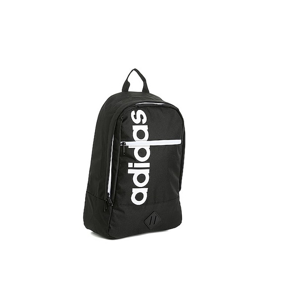 ADIDAS COURT LITE II BACKPACK BOOKBAG BLACK/WHITE